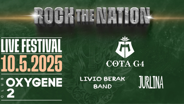 Novi rock festival Rock The Nation stiže u Osijek 10. svibnja